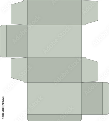 soap box packaging template