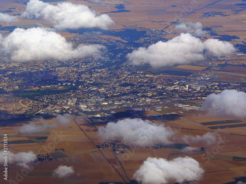 paysage et nuages