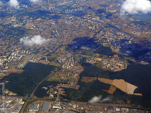 paysage vu du ciel