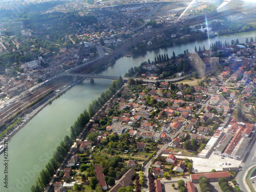 paysage vu du ciel