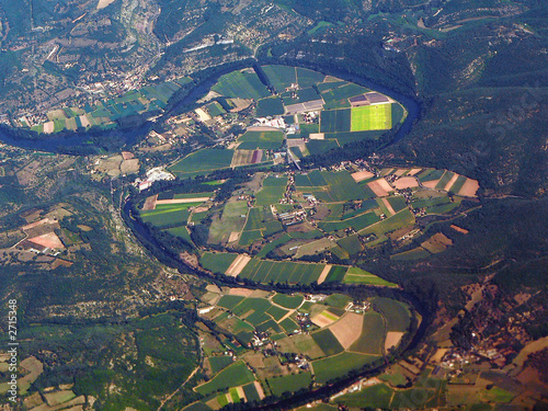 paysage vu du ciel