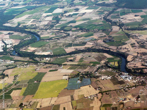 paysage vu du ciel