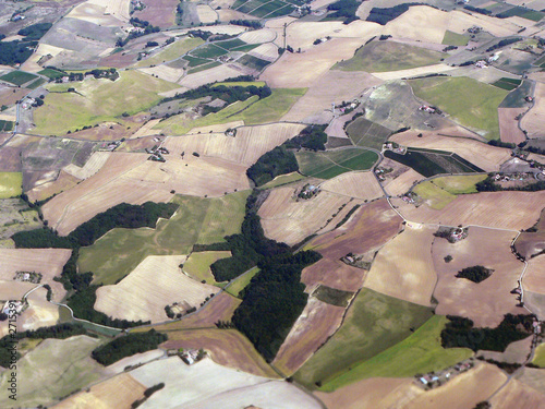 paysage vu du ciel