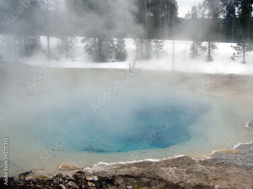 thermal pool yellowstone park