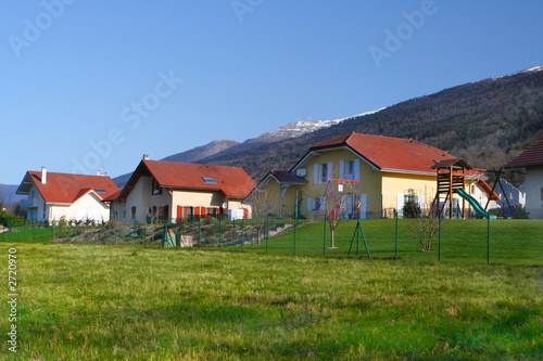 small cottage village