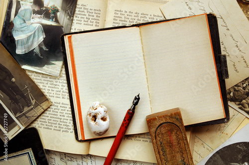 vintage note-book