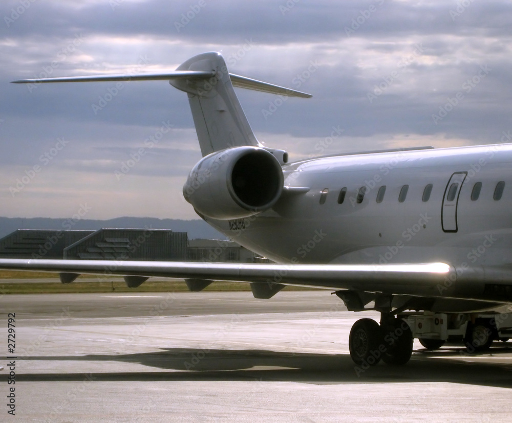 Naklejka premium airline related