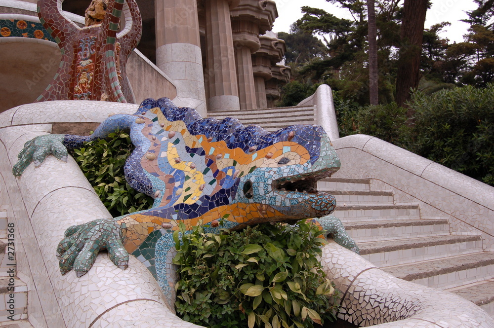 Fototapeta premium gaudi dragon