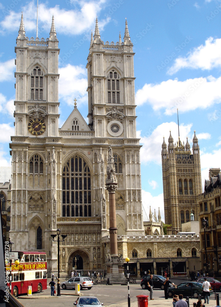 Fototapeta premium westminster abbey, london, england