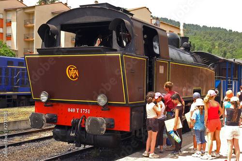 old train in anduze photo