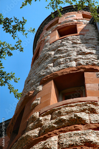 courthouse tower in waxahachie, texas photo