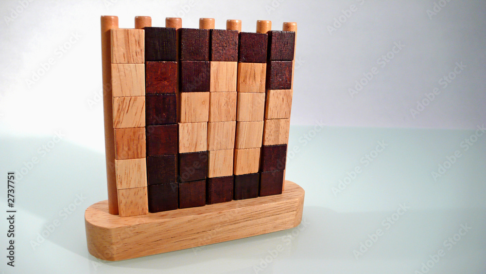 Obraz premium casse-tete alphabet c