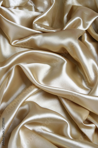 gold satin