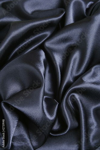 blue satin