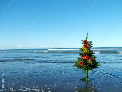 christmas at the beach