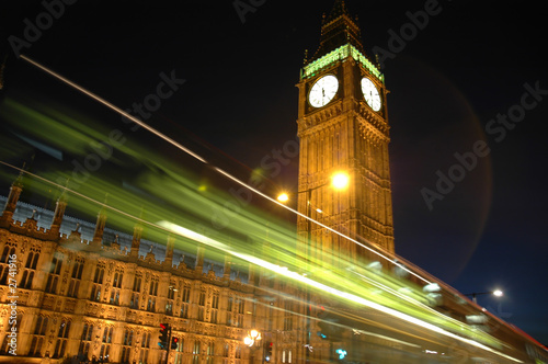 big ben de nuit