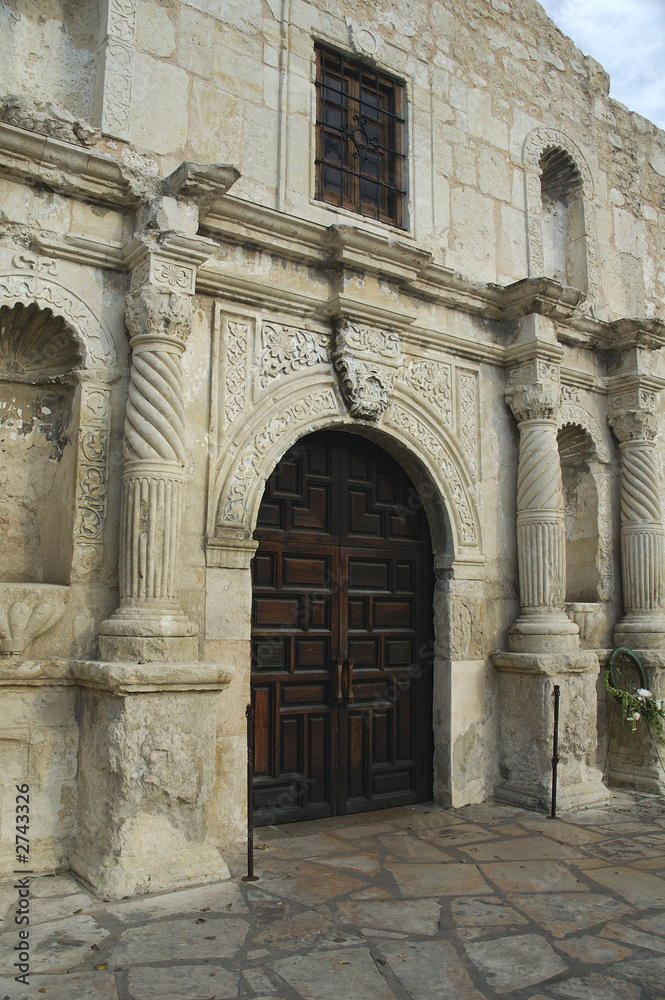 alamo chapel entrance