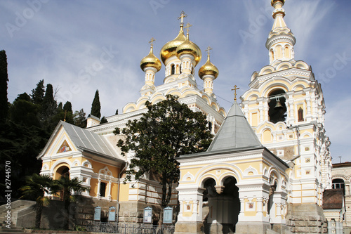 alexander nevsky cathedral, yalta