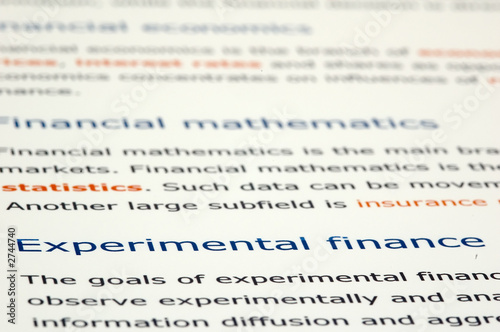 financial news and documentation