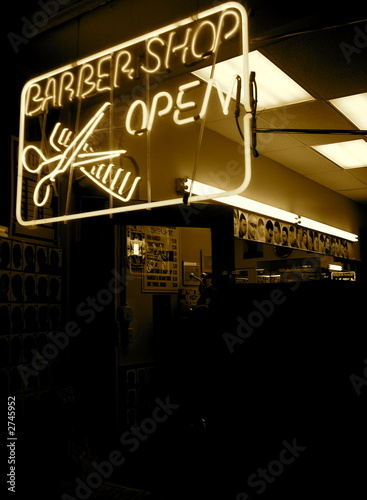 traditional barber shop