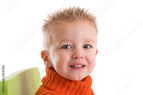 two year old boy photo