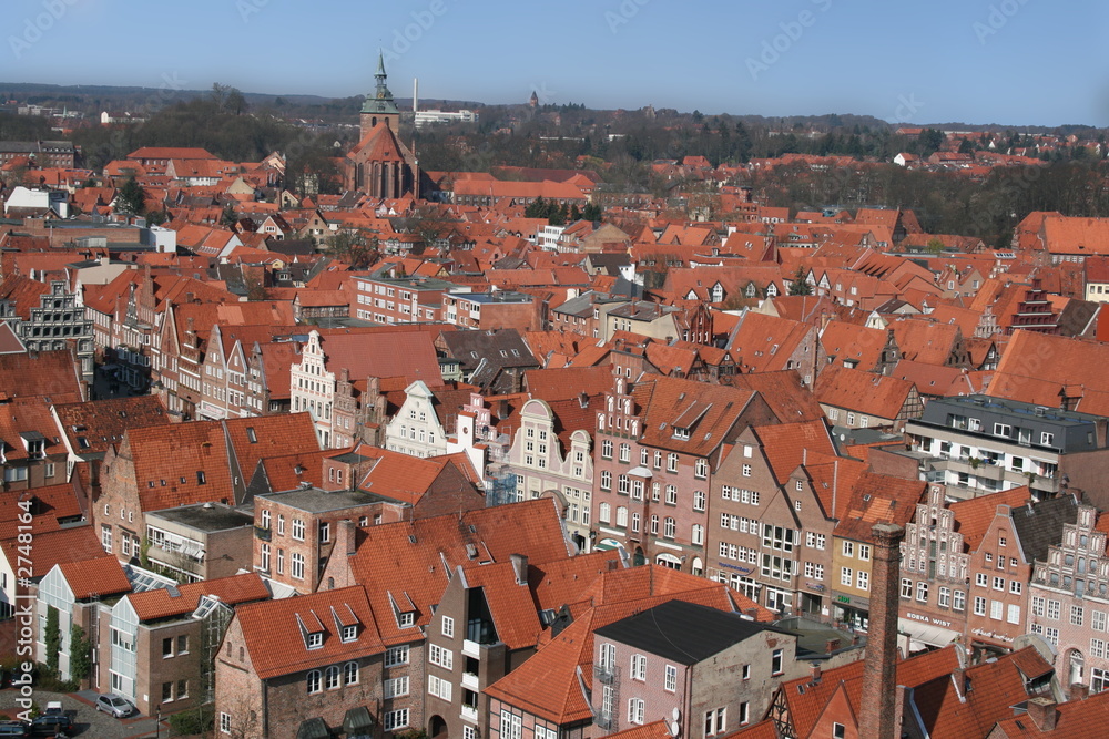 lüneburg - dächermeer