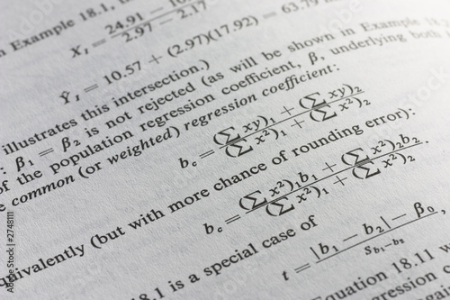 statistical formula