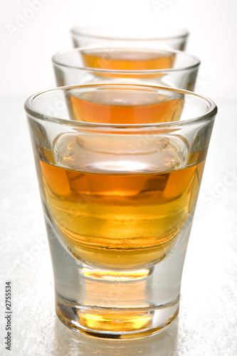 scotch in shot glasses