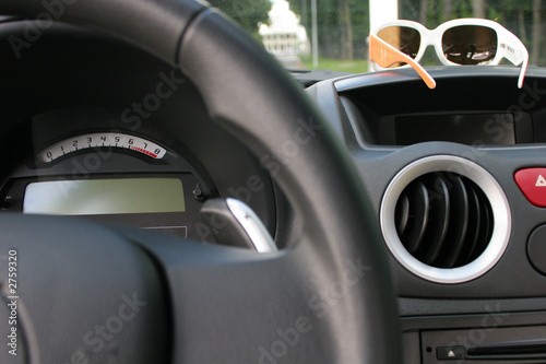 interior of the car photo
