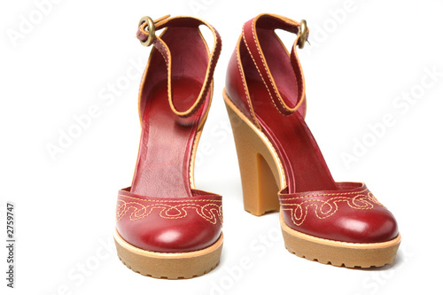 footwear, wine sandals photo
