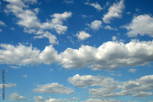 clouds on a bright day
