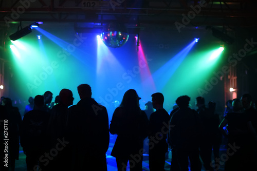 Wallpaper Mural silhouetten von jungen discotänzer Torontodigital.ca