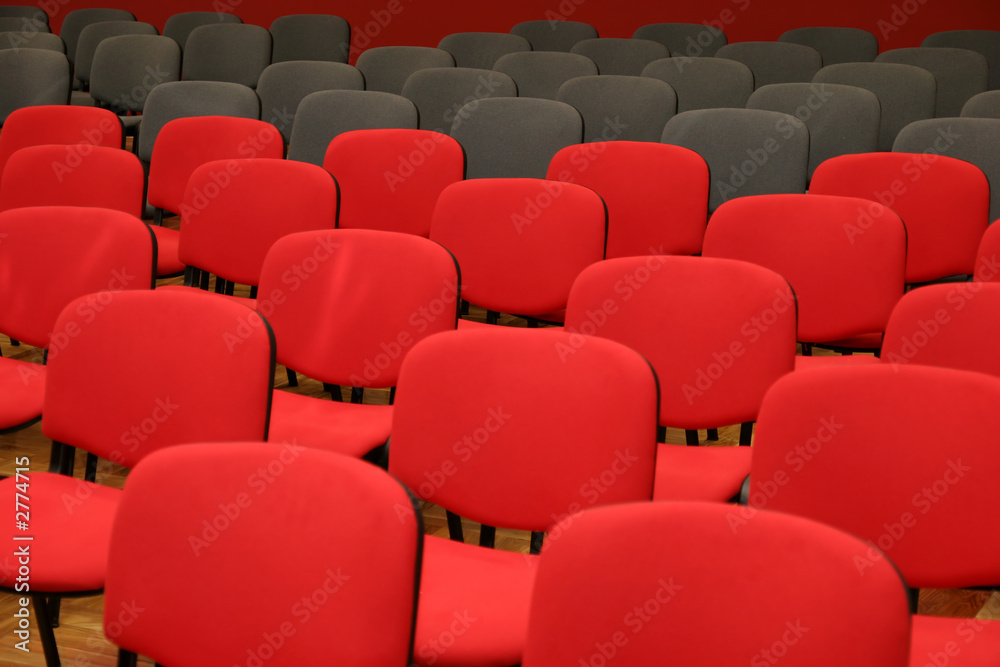 Naklejka premium many chairs