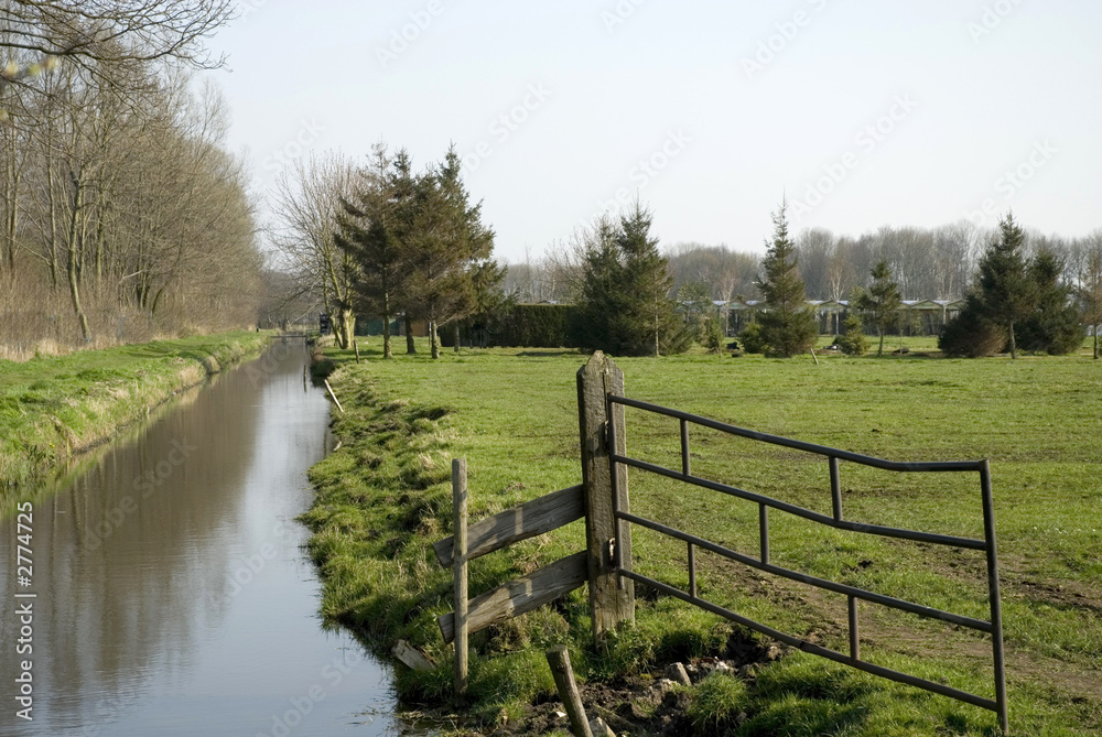  a ditch