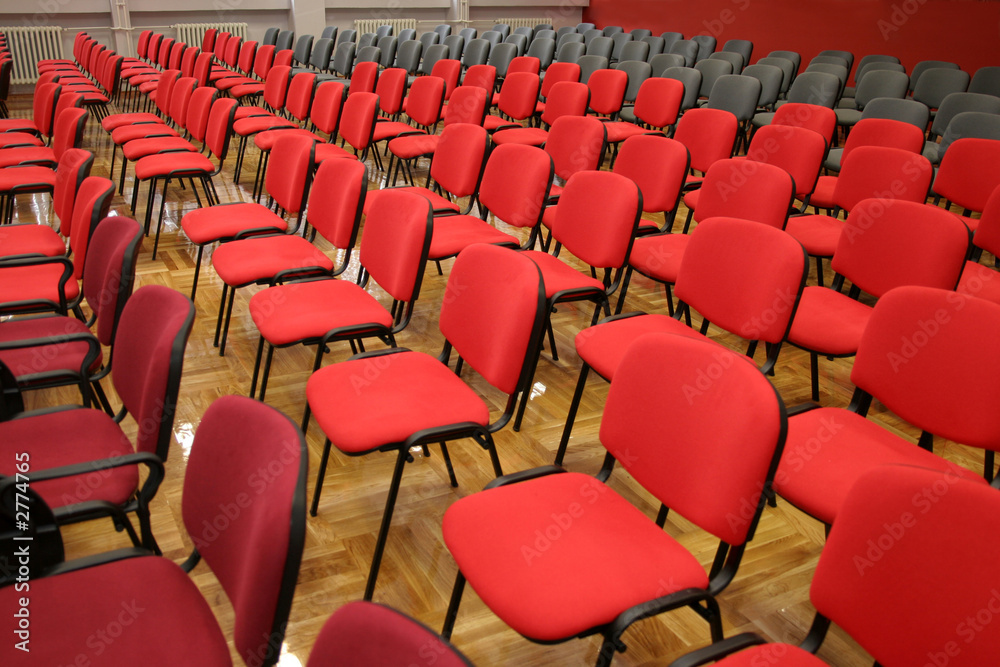 Fototapeta premium many chairs