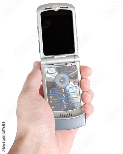 Wallpaper Mural cellphone in hand Torontodigital.ca