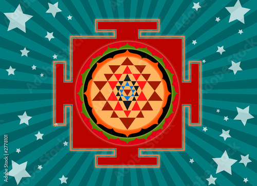 Fotografie shree yantra