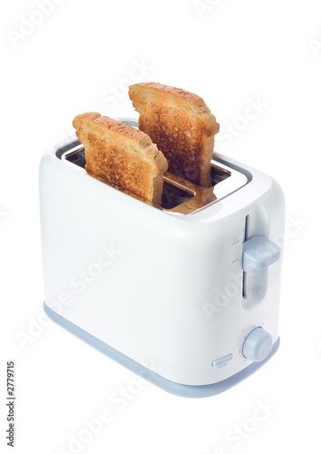 toaster with two slices of bread