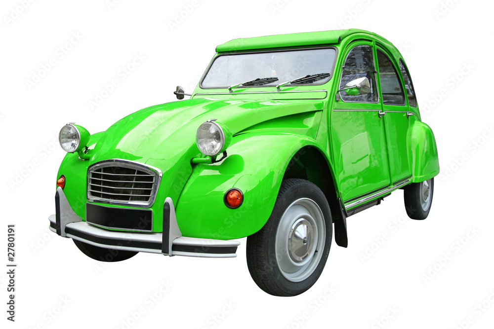 2 chevaux verte 2 chevaux verte