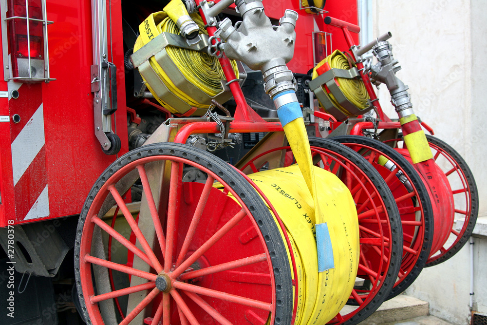 Fototapeta premium camion de pompiers