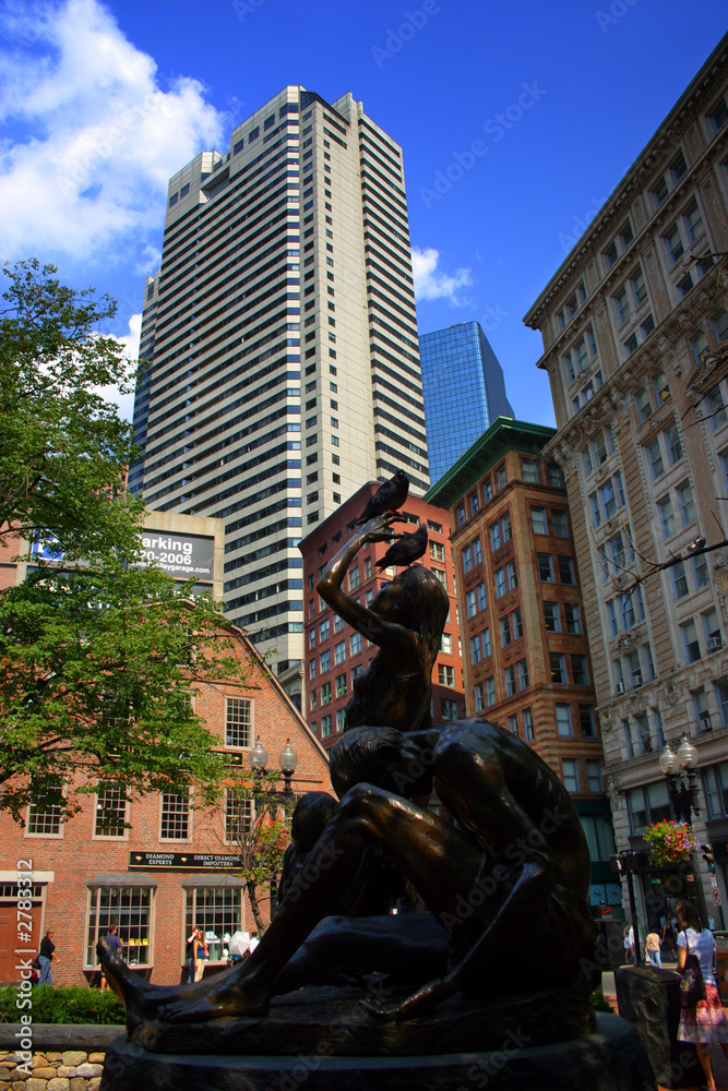 Fototapeta premium downtown boston