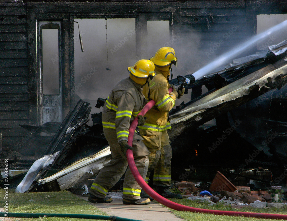 Fototapeta premium fire fighters