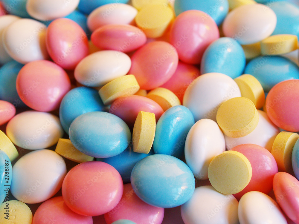 many multicolored pills many multicolored pills