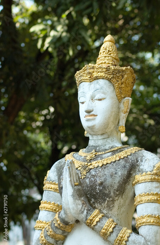 statue of buddha, chiang mai, thailand