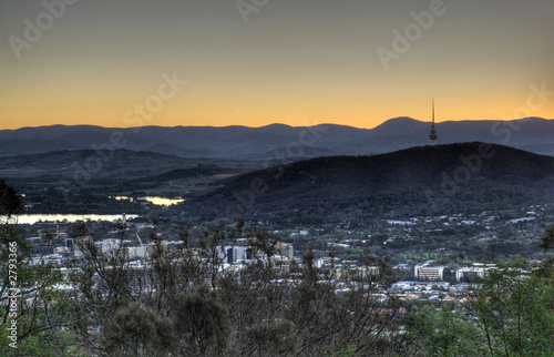 Plakat canberra city
