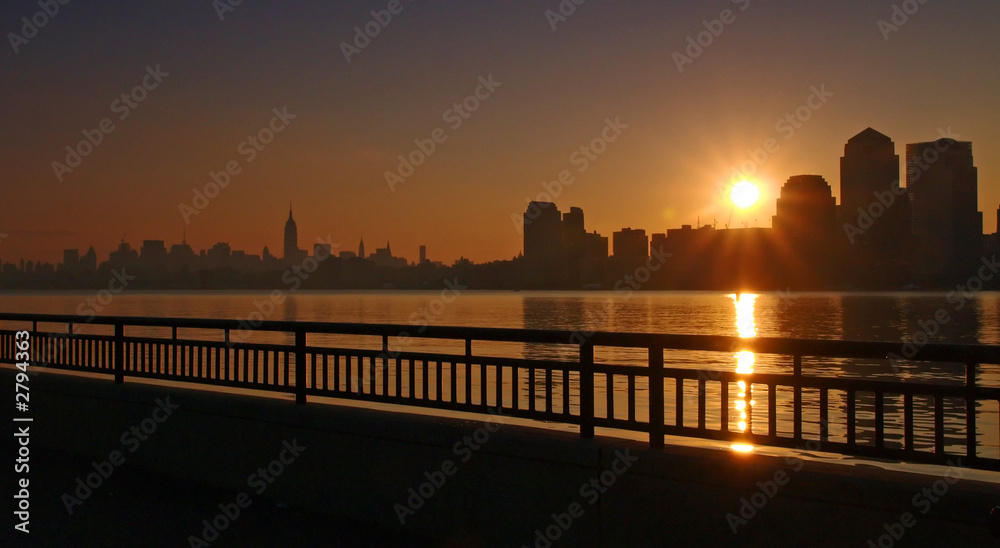 the new york city skylines