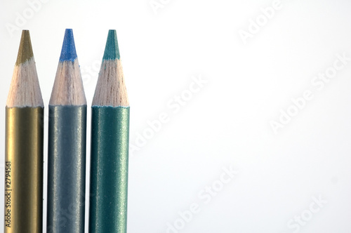 pencil crayons