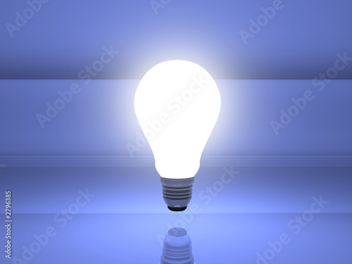 bulb on