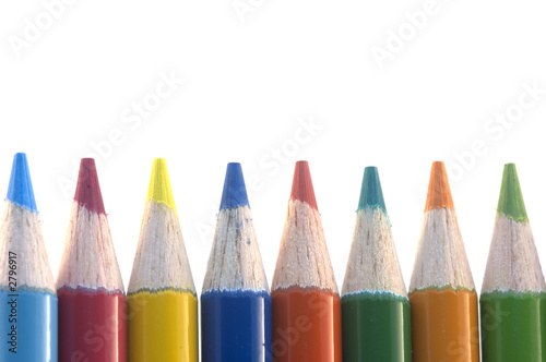 pencil crayons