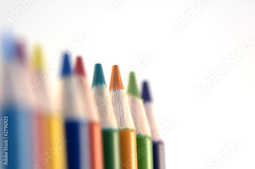 pencil crayons